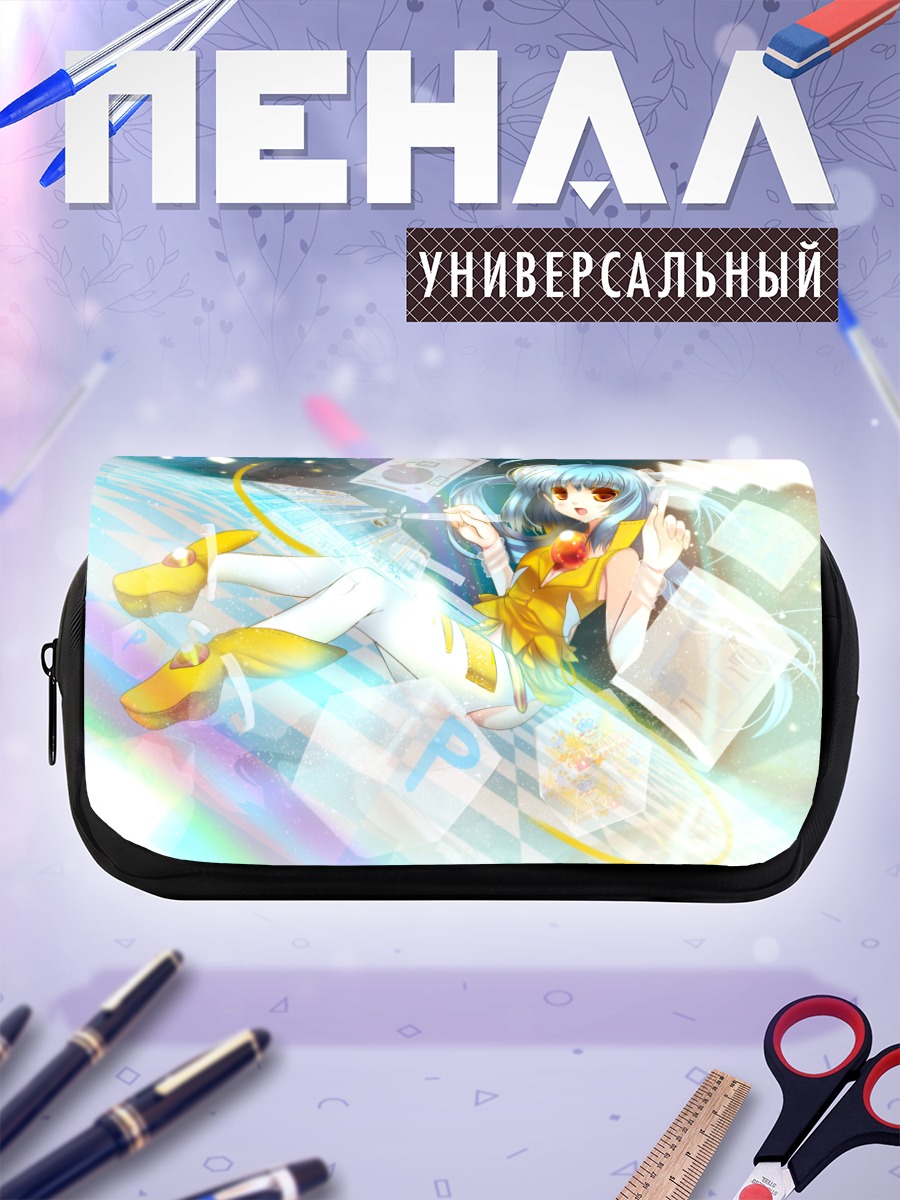Пенал-косметичка Мику Хацунэ в музыке