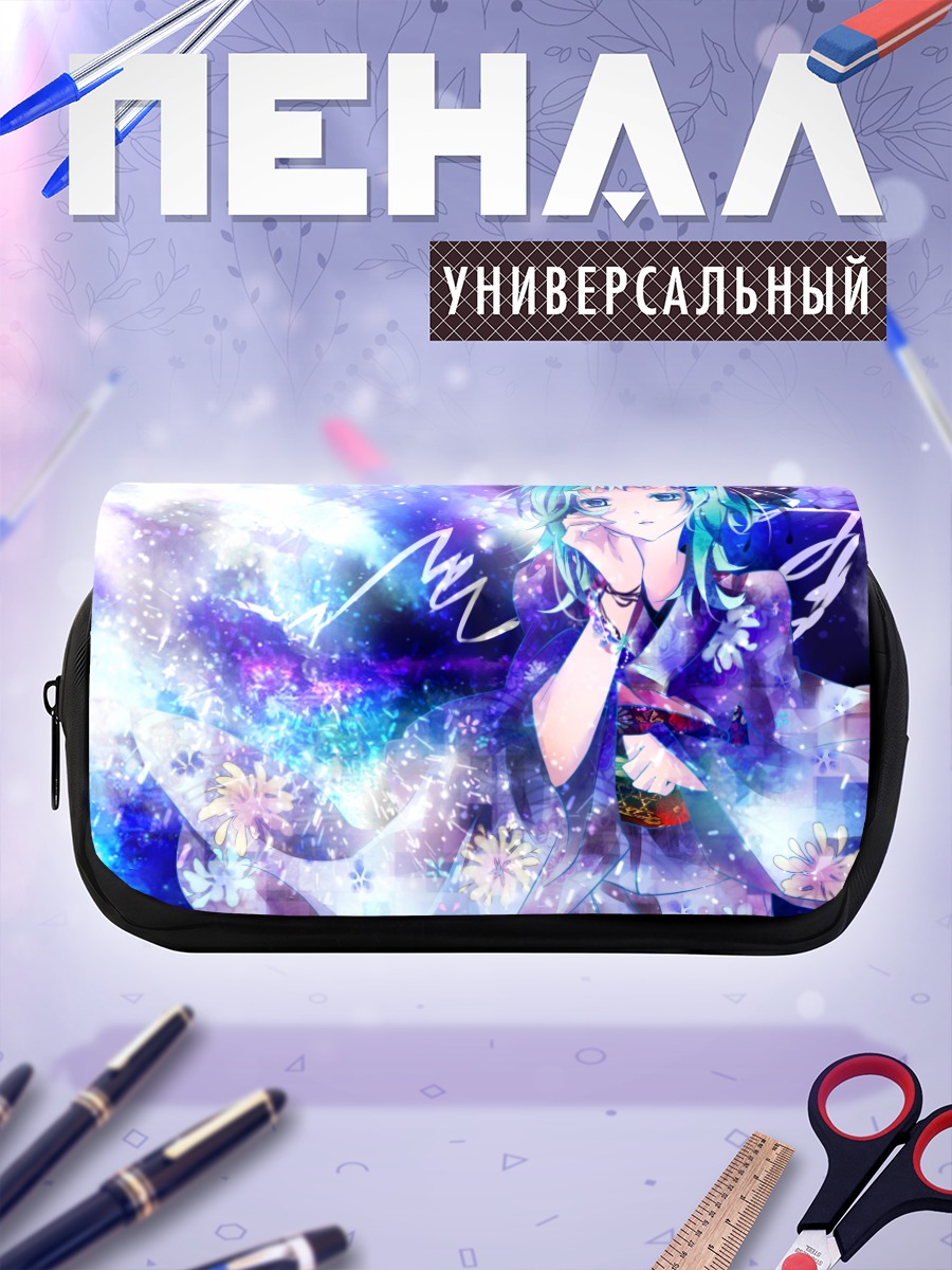 Пенал-косметичка Гуми в цветах