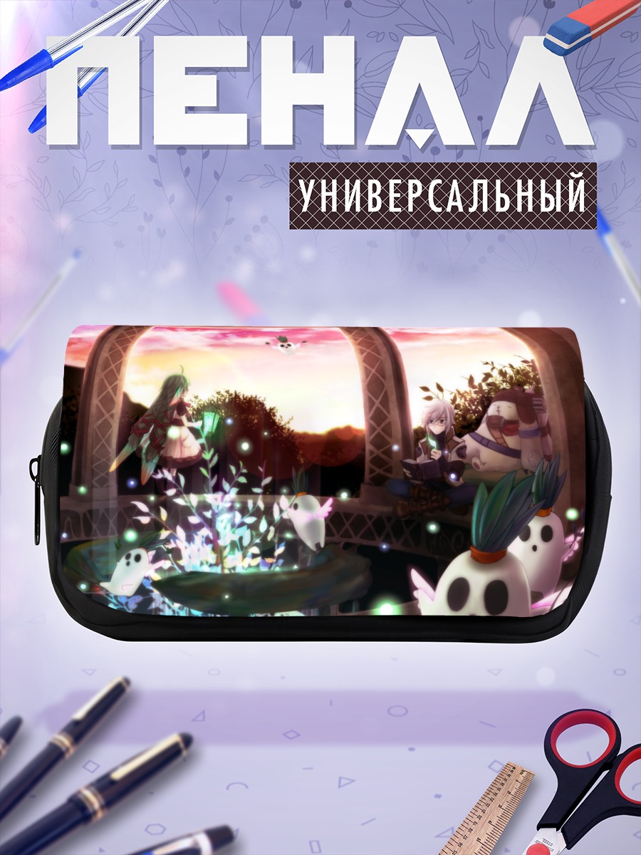 Пенал-косметичка Мику Хацунэ и призраки