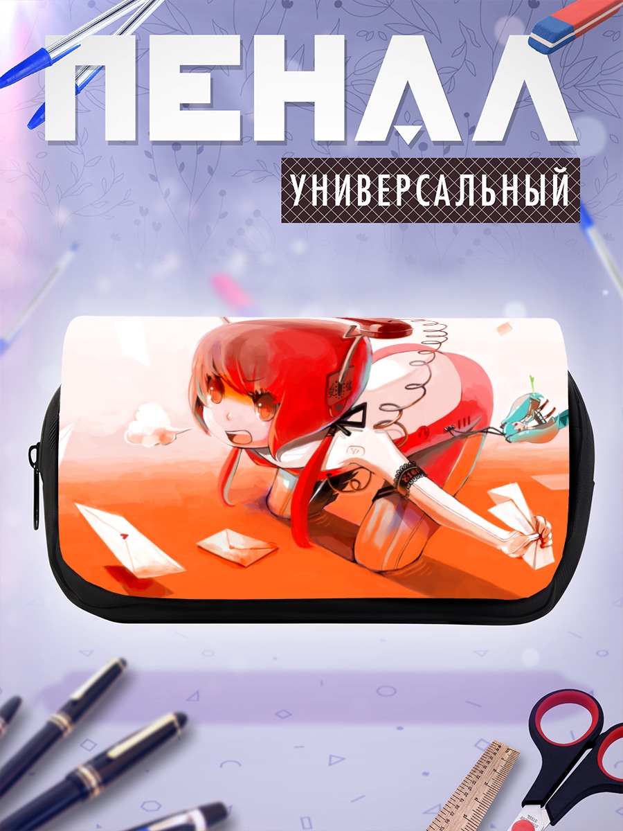 Пенал-косметичка Мику Хацунэ с письмами