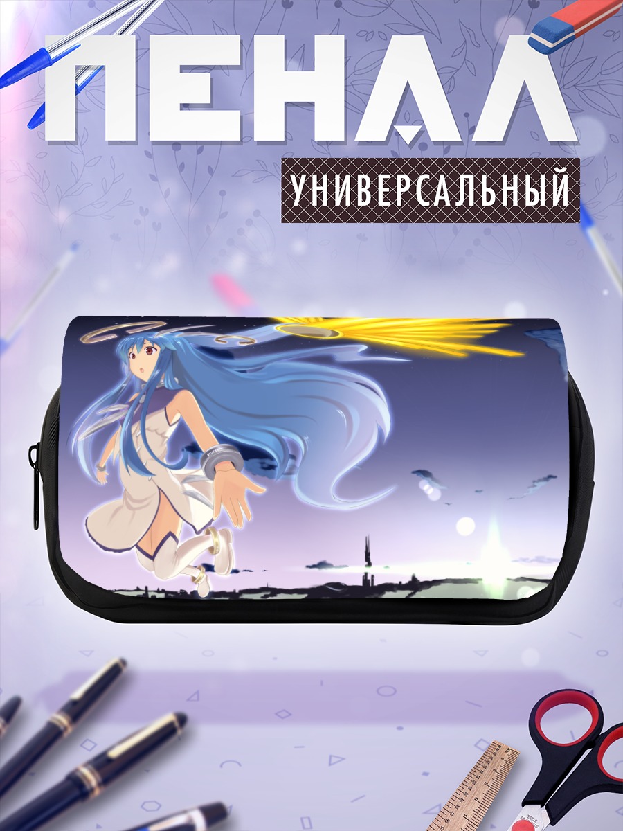 Пенал-косметичка Мику Хацунэ в небесах