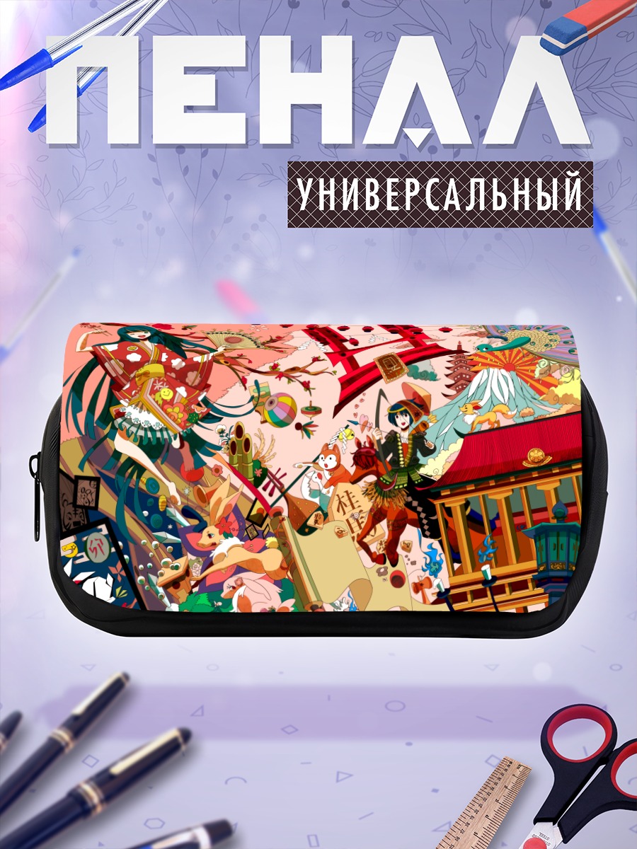Пенал-косметичка Мику Хацунэ на празднике
