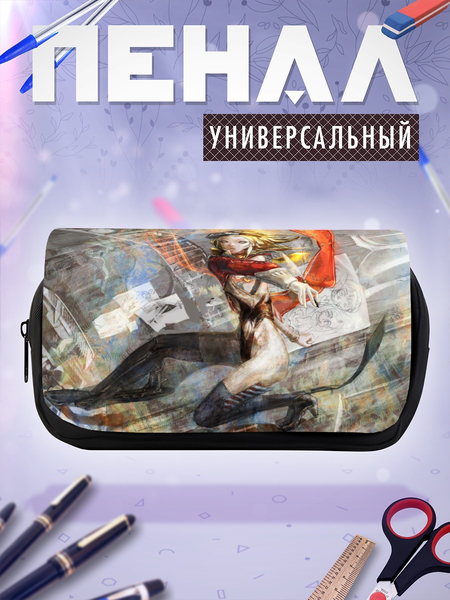 Пенал-косметичка Блондинка в вихре