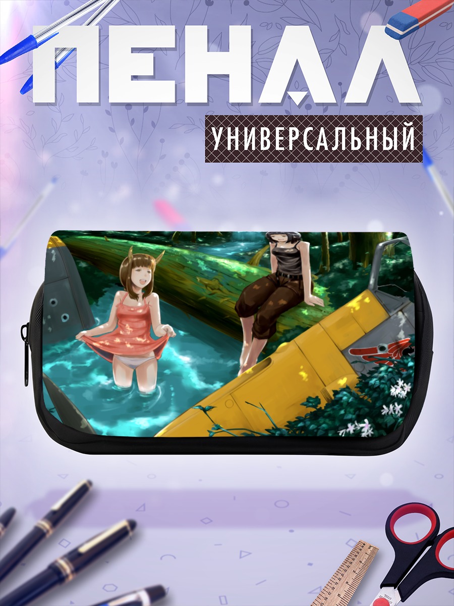 Пенал-косметичка Девушки в лесу