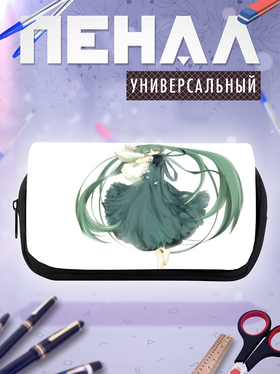 Пенал-косметичка Мику Хацунэ в платье
