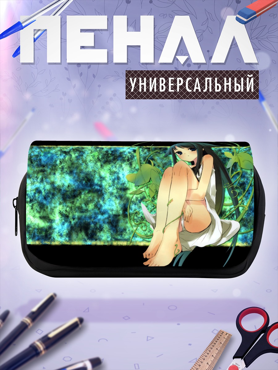 Пенал-косметичка Сая в цветах