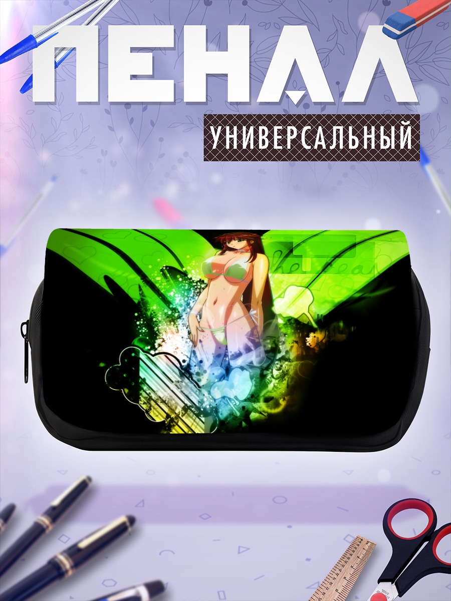 Пенал-косметичка Дита Либели в зелени