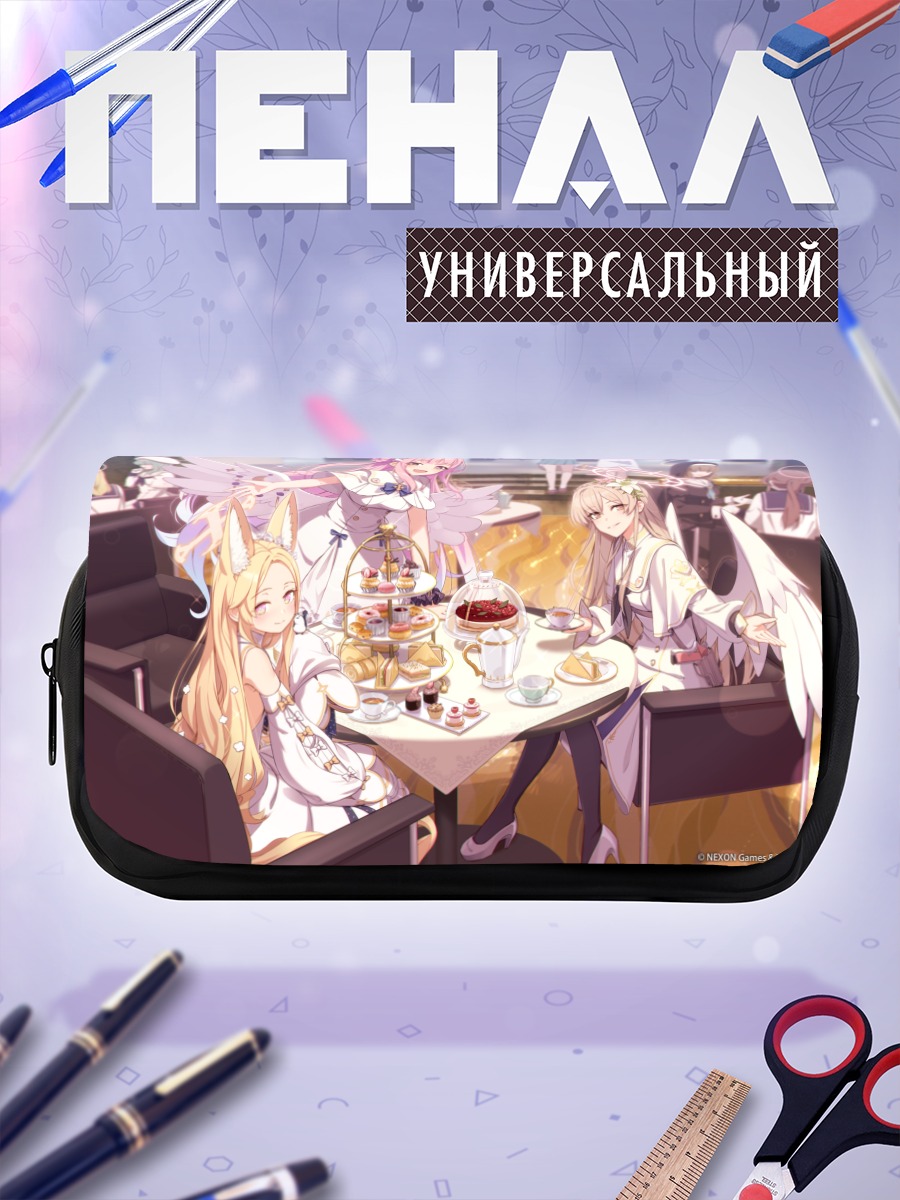 Пенал-косметичка Мика Мисоно за чаепитием