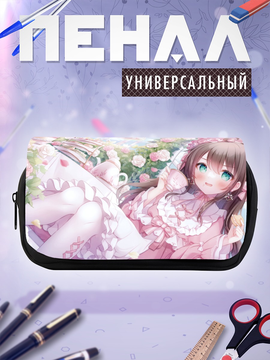 Пенал-косметичка Нацуиро Мацури в розах