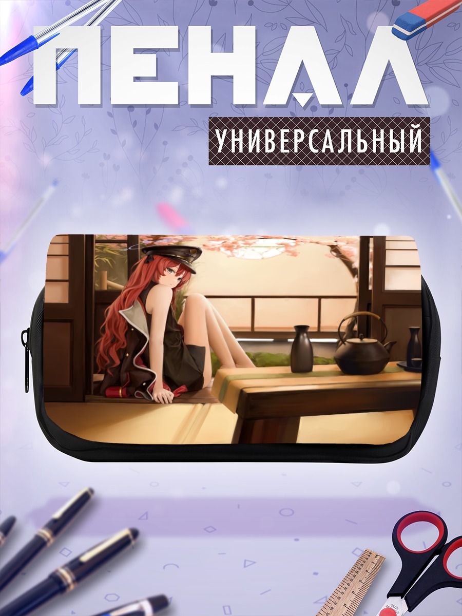 Пенал-косметичка Ироха Нацумэ в саду