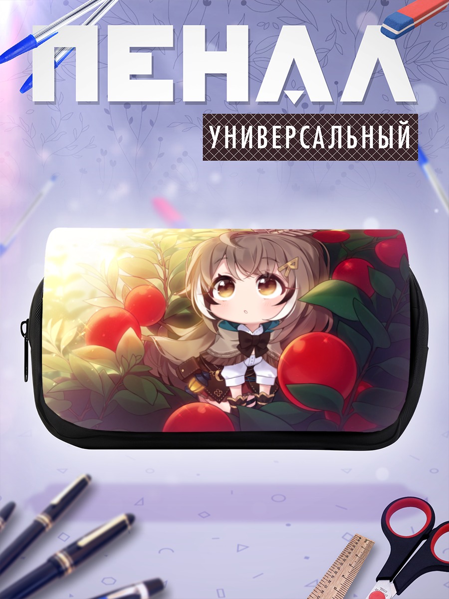 Пенал-косметичка Нанаши Мумей в яблоках