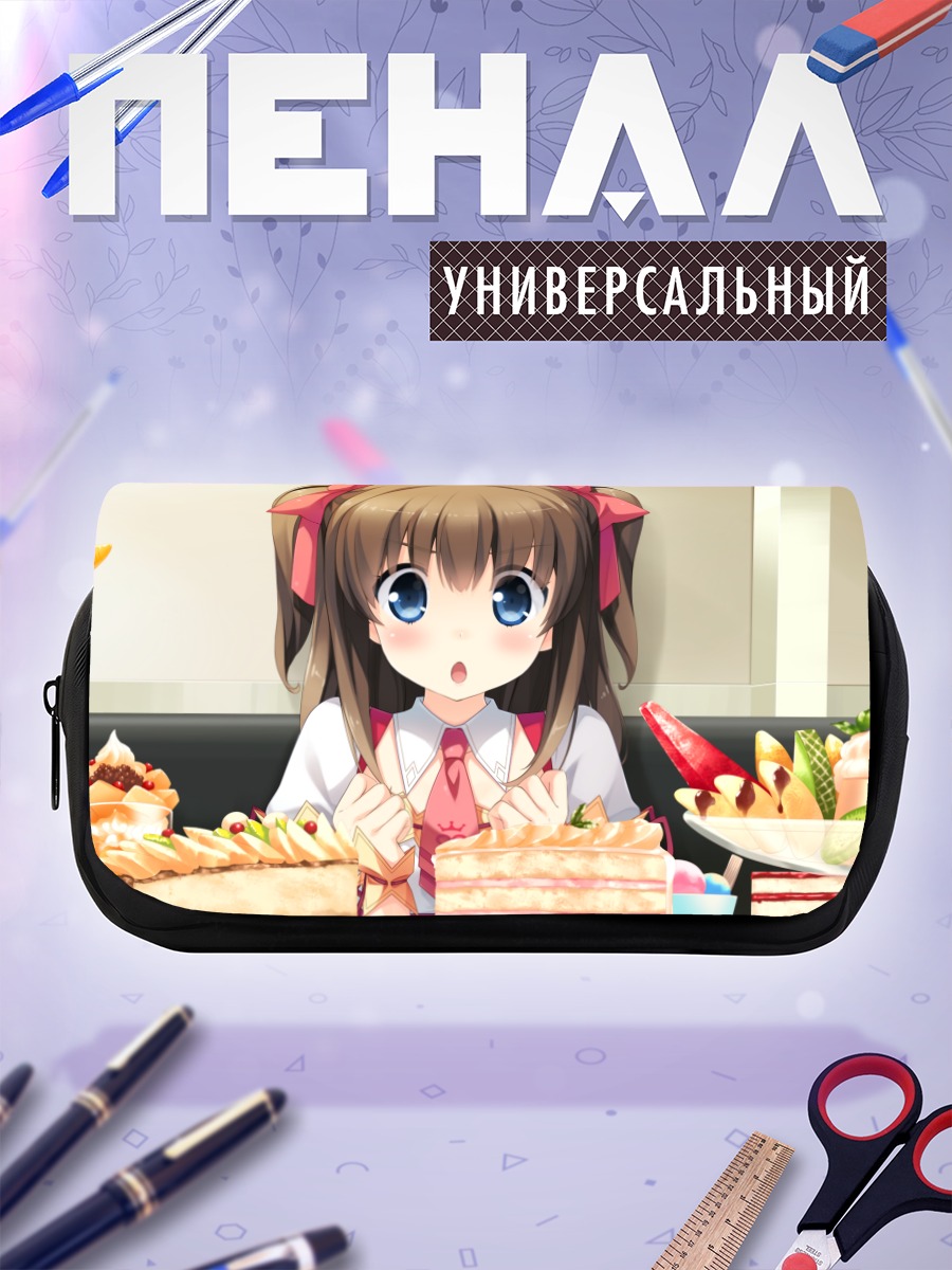 Пенал-косметичка Юка Хоко в десертах