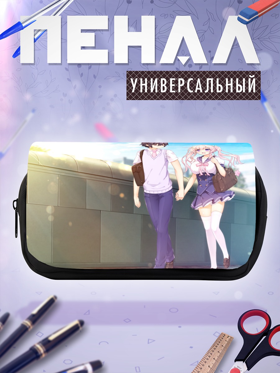 Пенал-косметичка Айка Ханацука и Кохэй