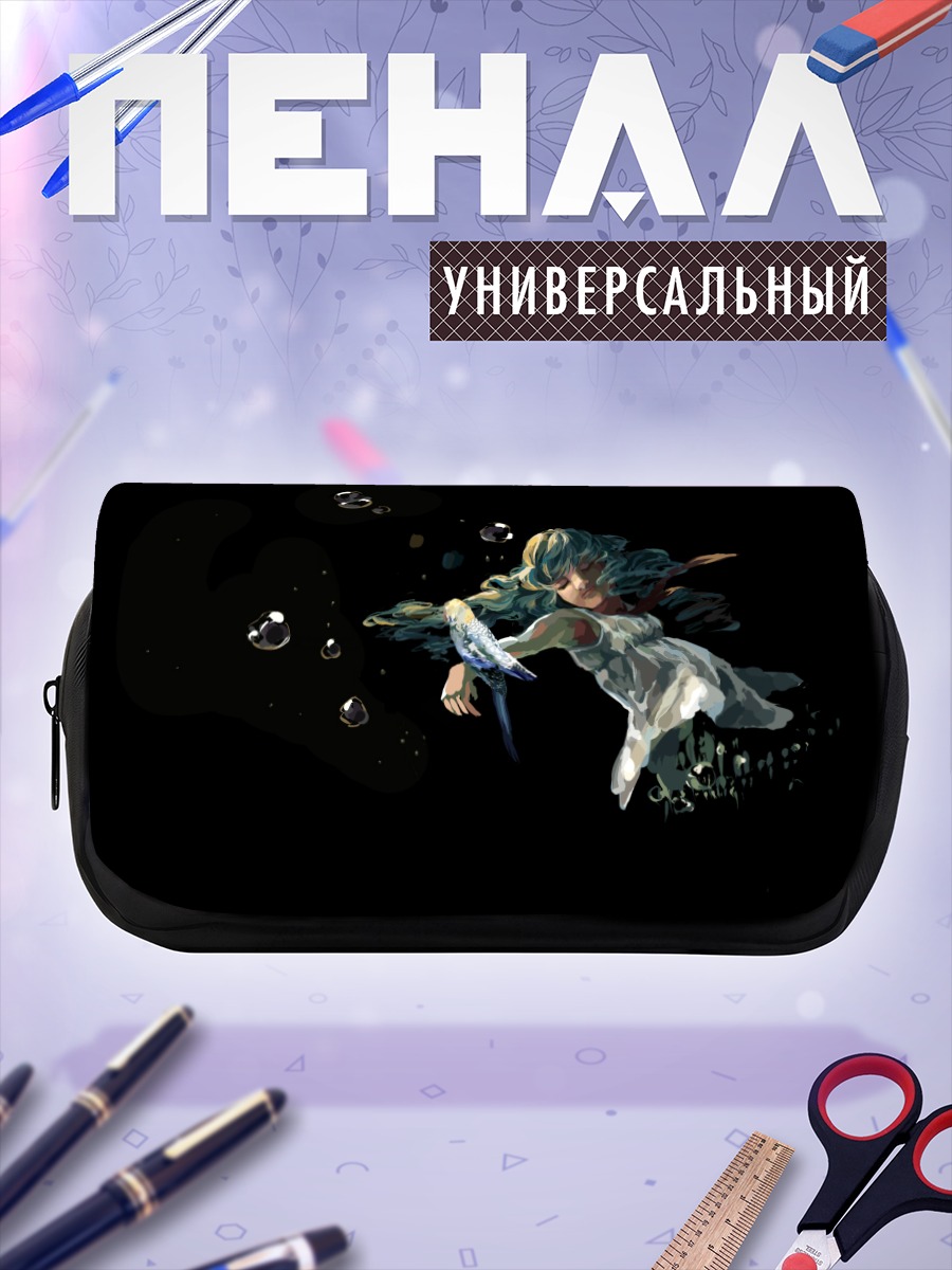 Пенал-косметичка Мику Хацунэ в пустоте