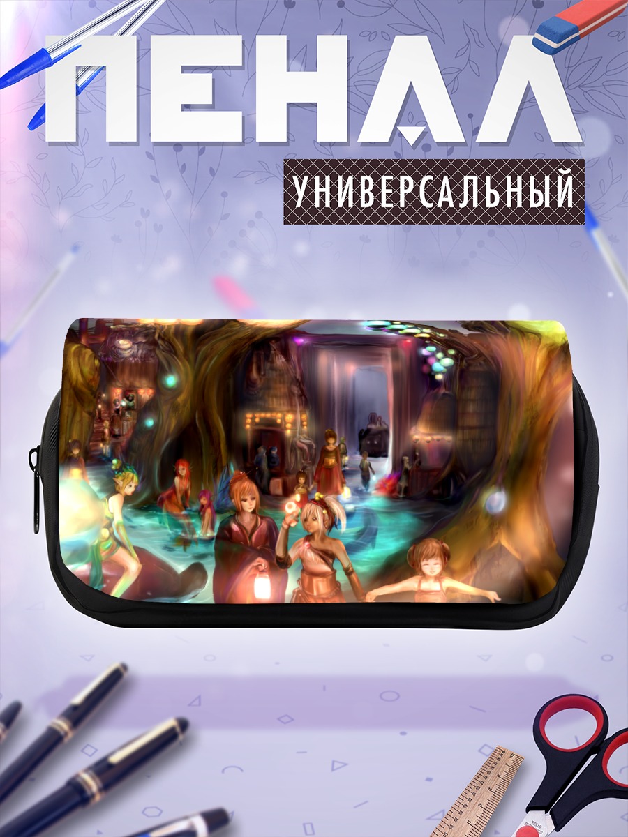 Пенал-косметичка Японский фестиваль воды