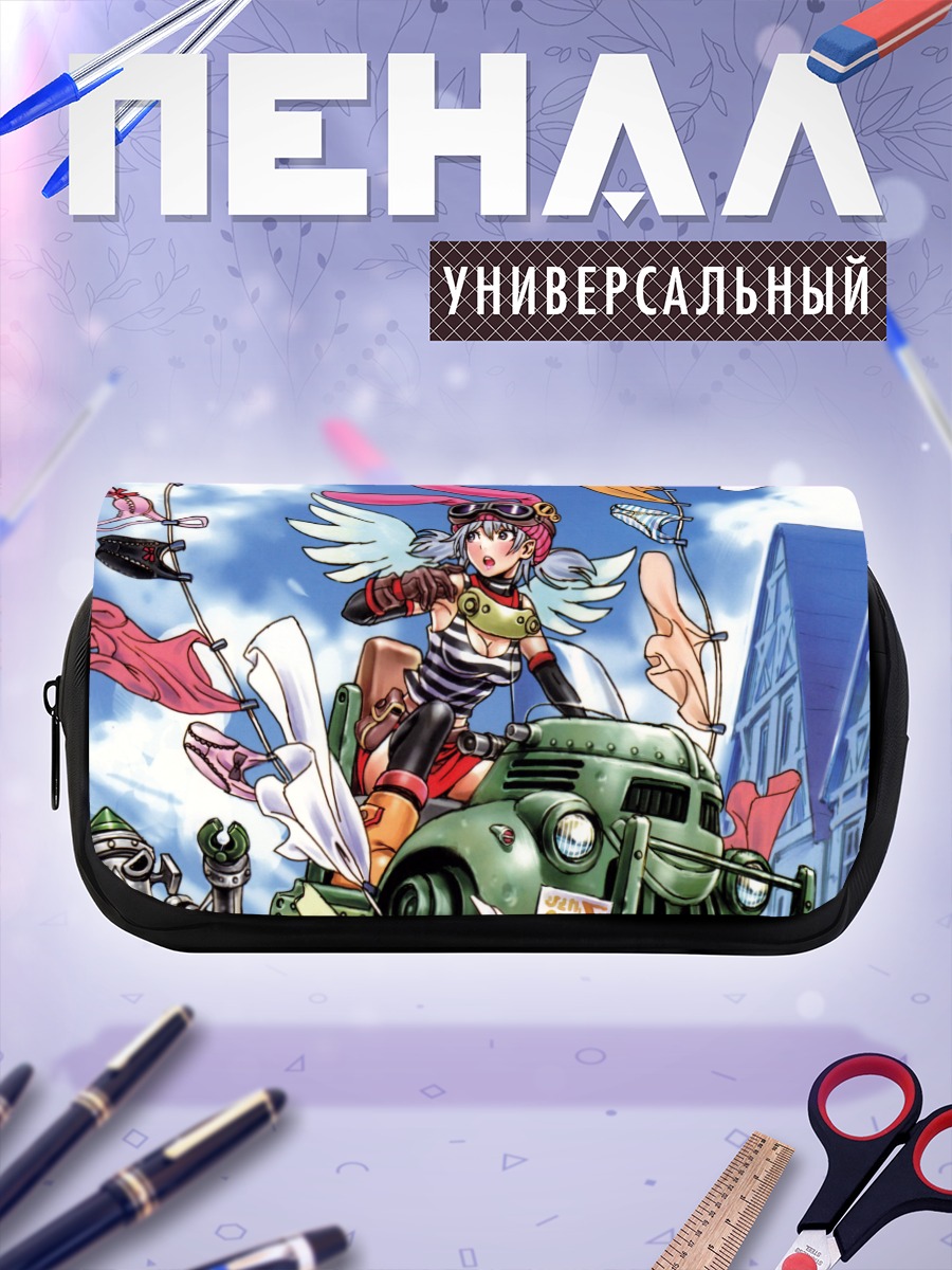 Пенал-косметичка Мику Хацунэ на танке