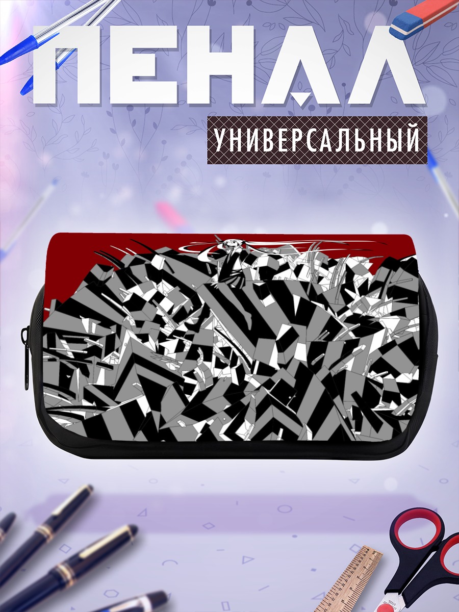 Пенал-косметичка Мику Хацунэ в хаосе