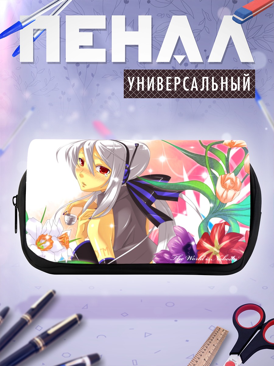 Пенал-косметичка Йованэ Хаку в цветах