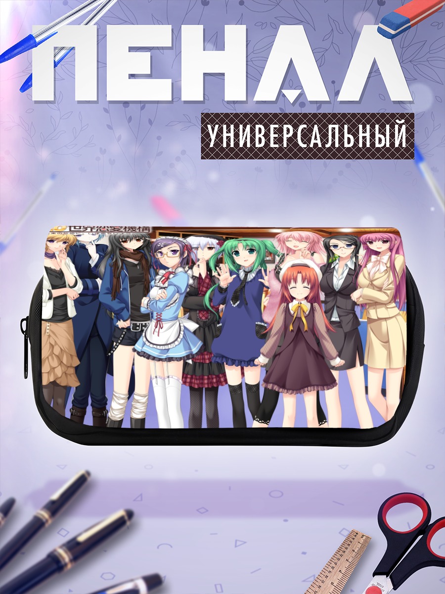 Пенал-косметичка Мику Хацунэ и подруги