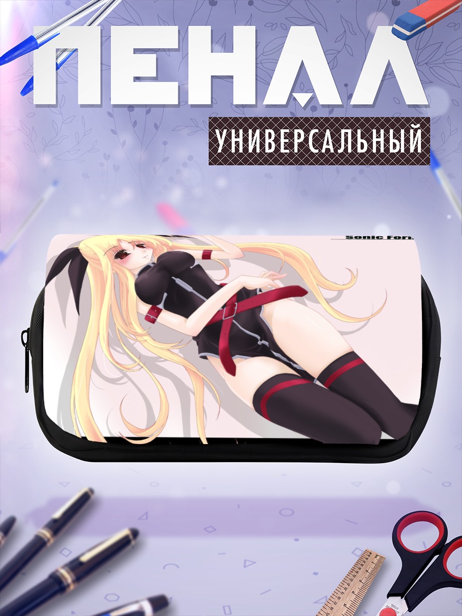 Пенал-косметичка Фейт Тестаросса в черном