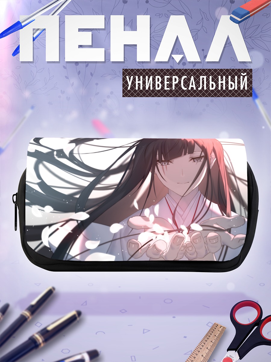 Пенал-косметичка Курохиме с лепестками