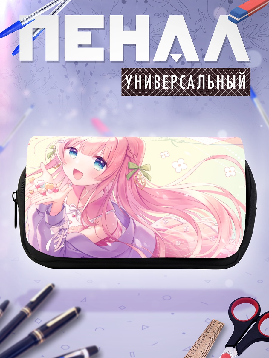 Пенал-косметичка Момо Аманэ с конфетами