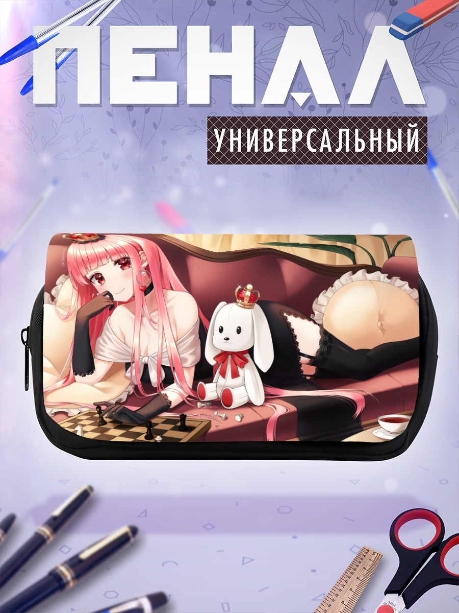 Пенал-косметичка Зайка с короной