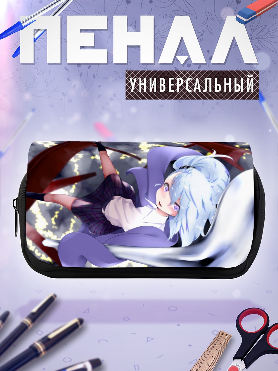 Пенал-косметичка Мику Хацунэ в школе
