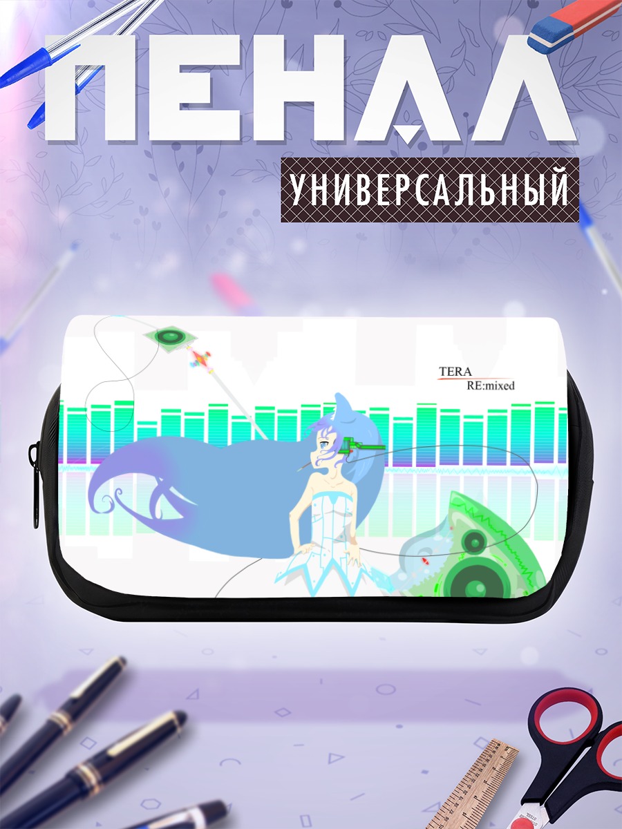 Пенал-косметичка Мику Хацунэ в цифре