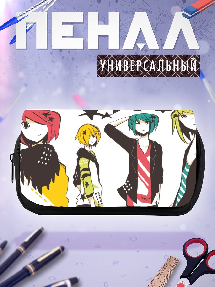 Пенал-косметичка Мику Хацунэ и друзья