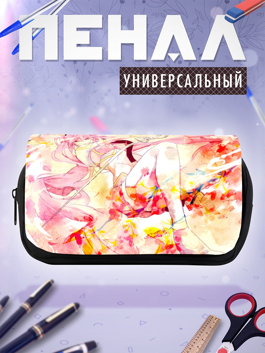 Пенал-косметичка Мику Хацунэ в сакуре