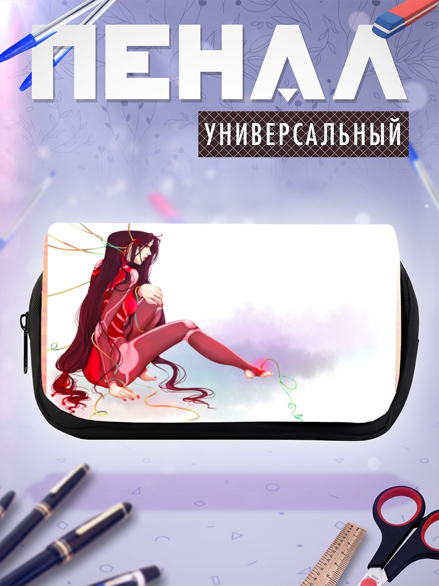 Пенал-косметичка Гакуко Камуи в красном