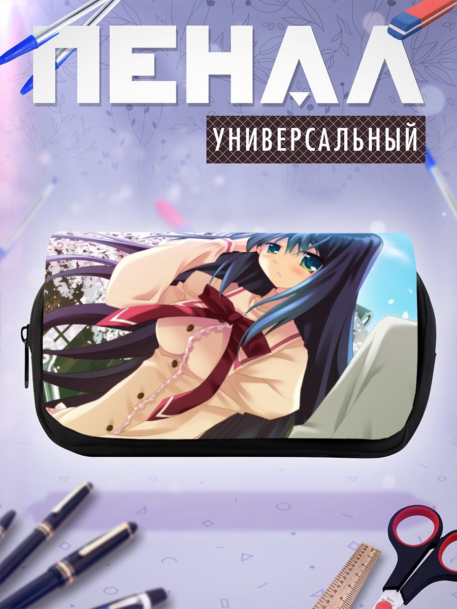 Пенал-косметичка Сэцука Амафуки в цветах
