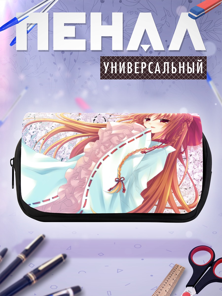 Пенал-косметичка Анзу Сакурамори в цветах