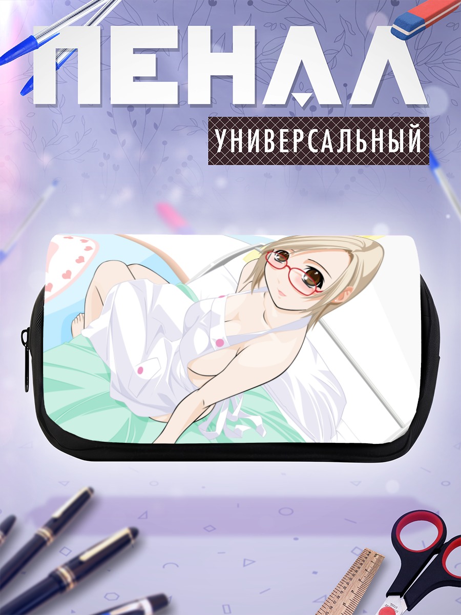 Пенал-косметичка Блондинка в фартуке