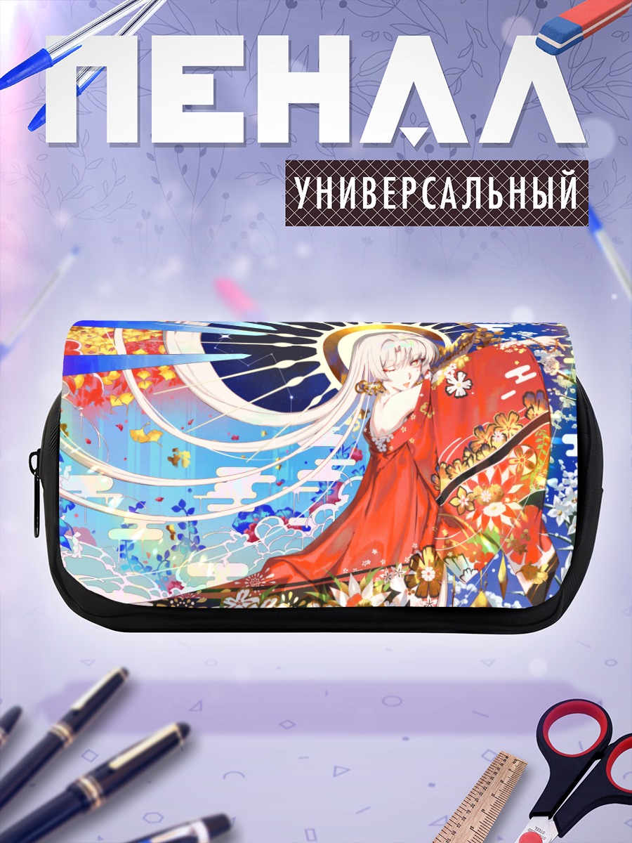 Пенал-косметичка Девушка в кимоно