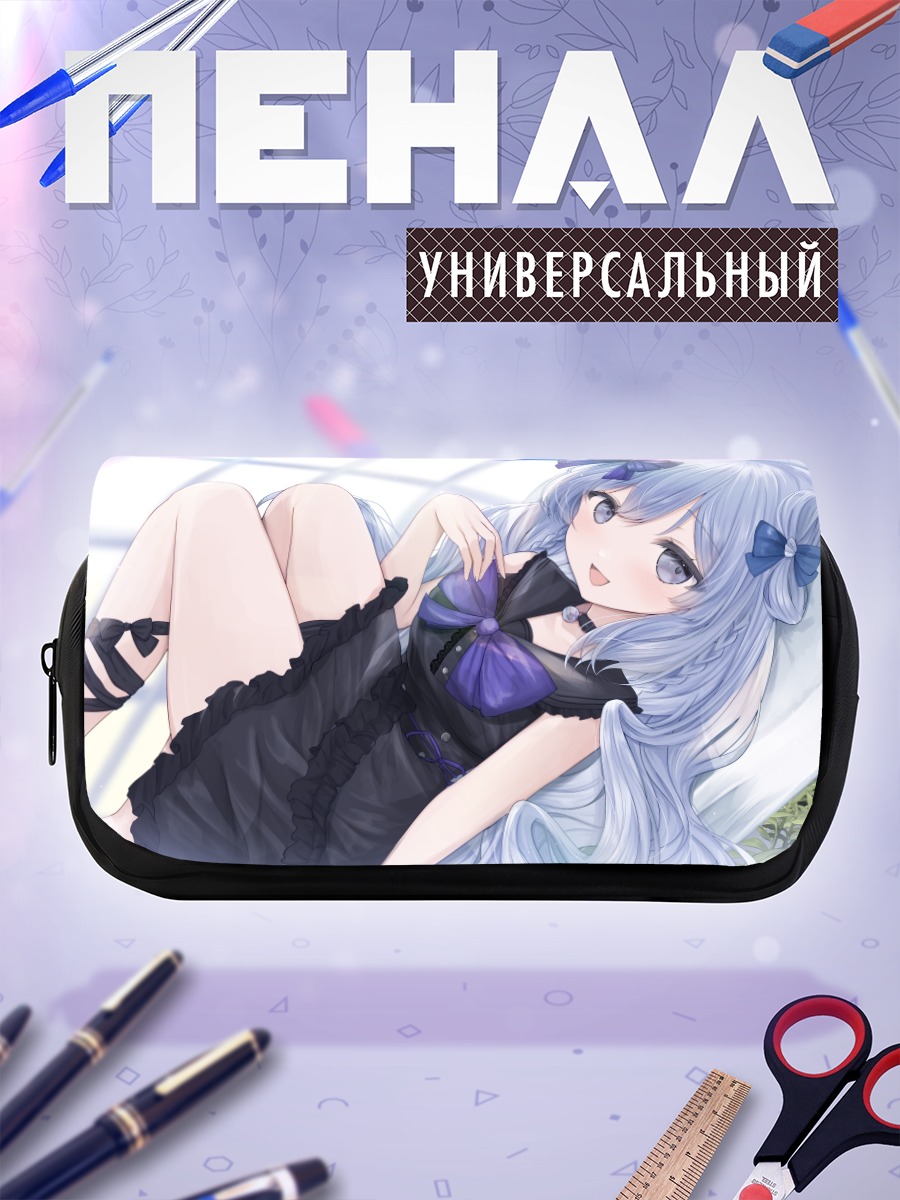 Пенал-косметичка Мику Хацунэ в готике