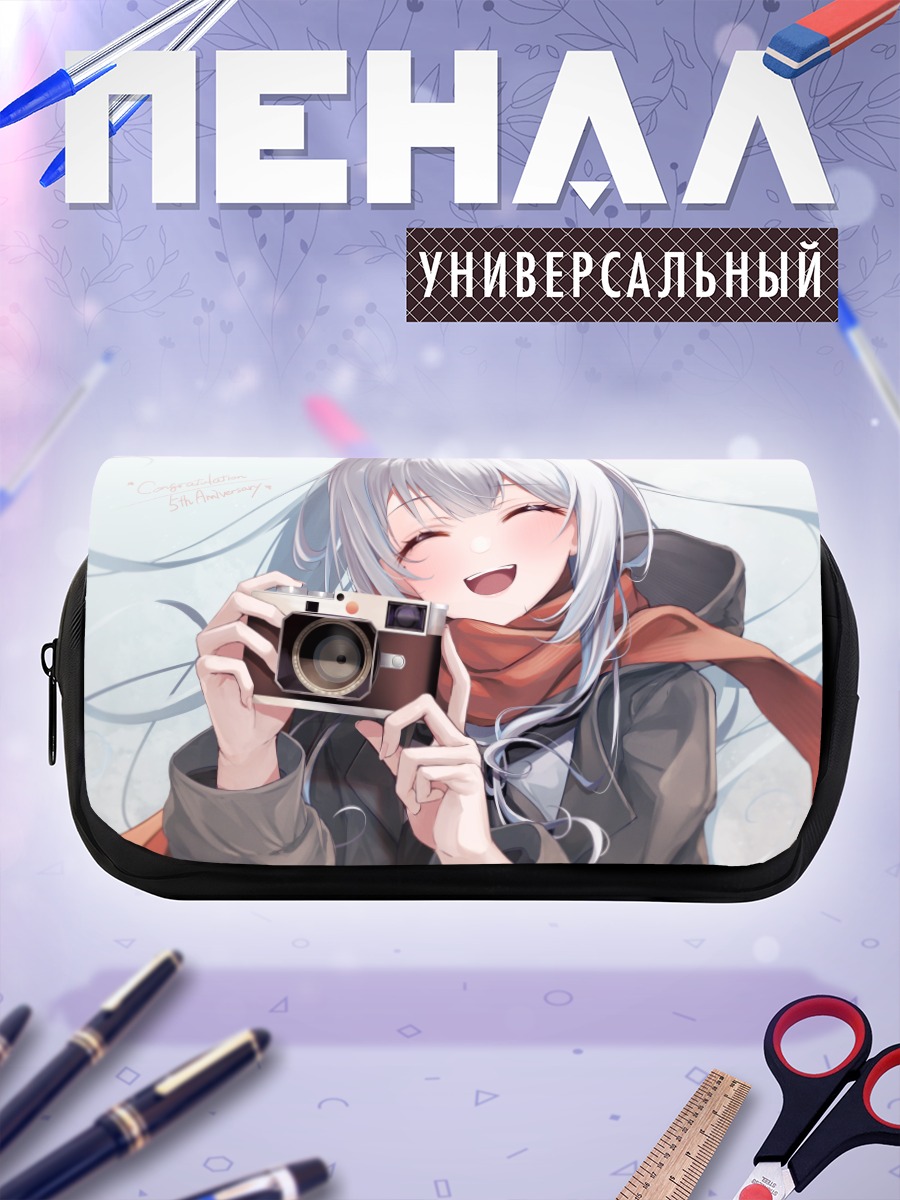 Пенал-косметичка Сумирэ Кага с фотоаппаратом