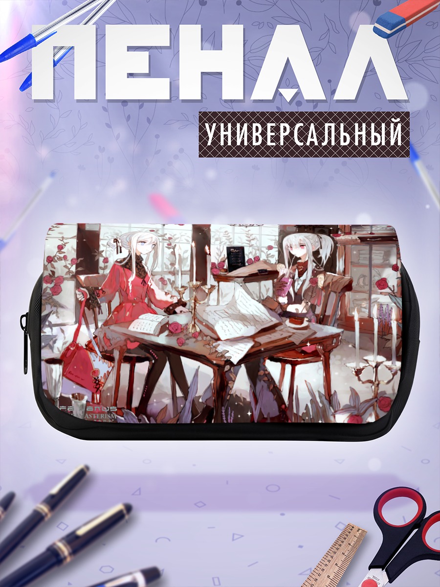 Пенал-косметичка Чаепитие с розами