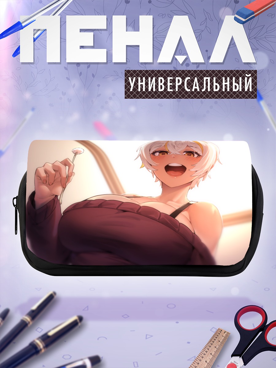 Пенал-косметичка Пак Дона с цветком