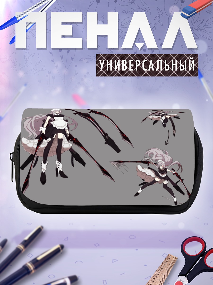 Пенал-косметичка Воин в белом