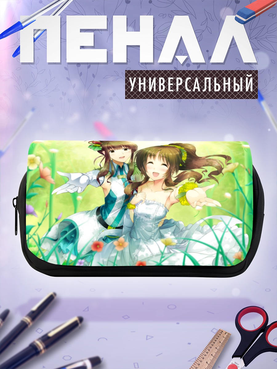 Пенал-косметичка Айко Такамори в цветах