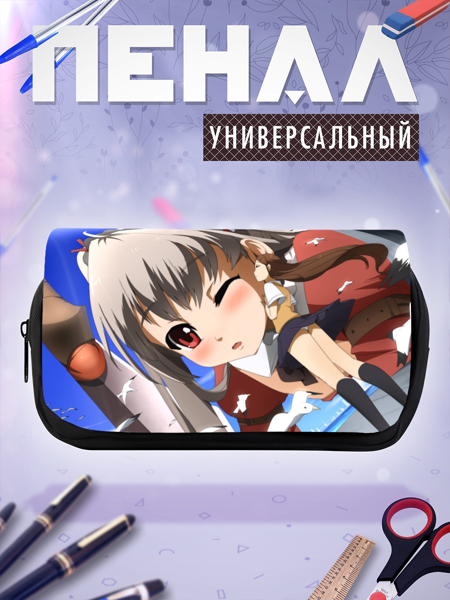 Пенал-косметичка Девочка в форме