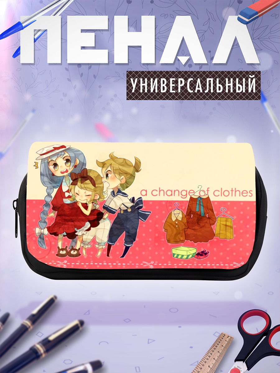 Пенал-косметичка Мику Хацунэ и друзья