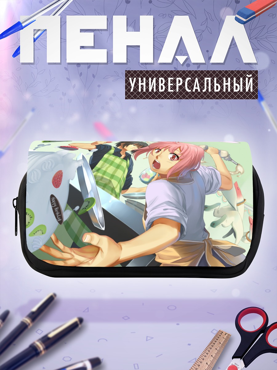 Пенал-косметичка Мадока Канамэ на кухне