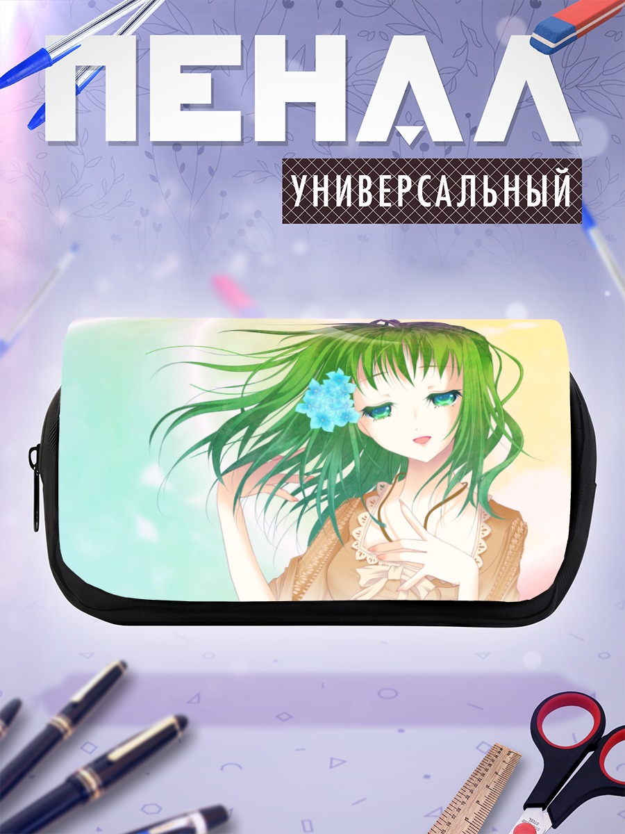 Пенал-косметичка Гуми в цветах