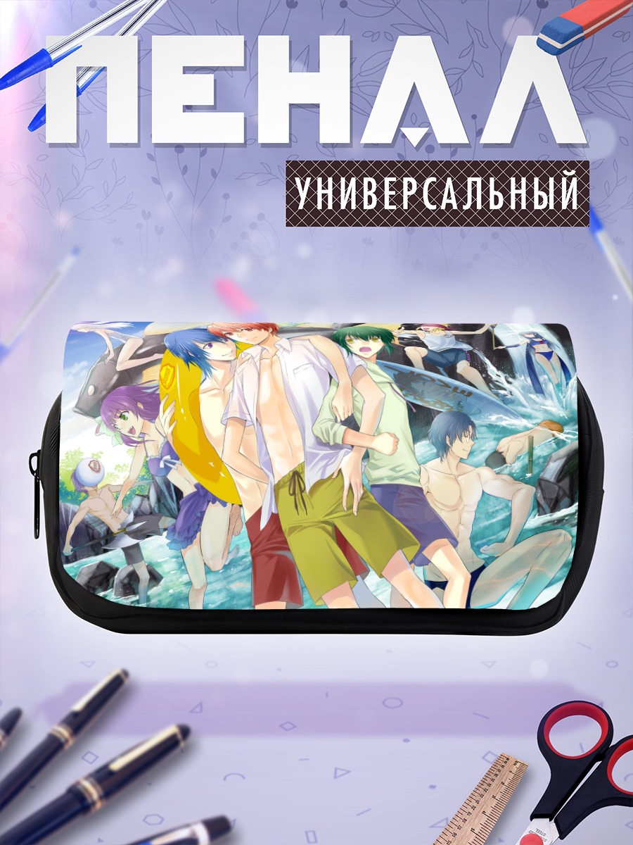 Пенал-косметичка Angel Beats на пляже