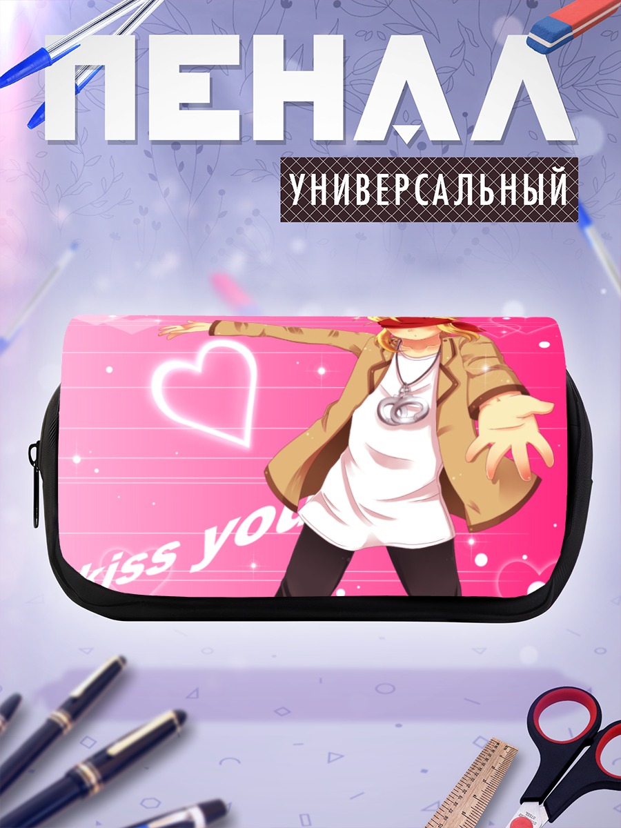 Пенал-косметичка ТК в сердцах