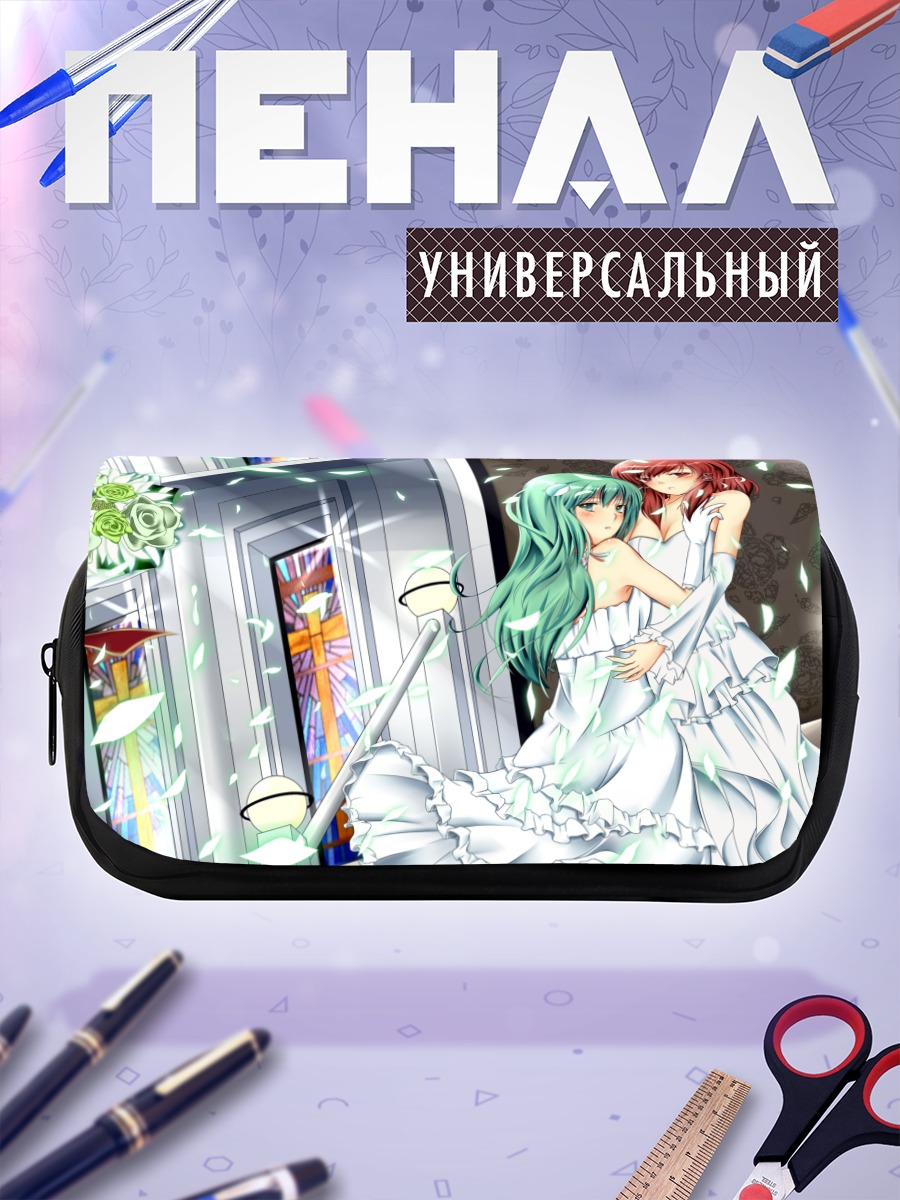 Пенал-косметичка Рейму Хакурэй в церкви