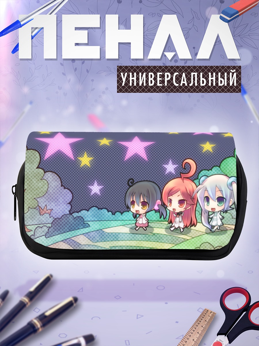 Пенал-косметичка Мику Хацунэ и подруги